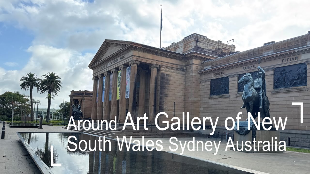 Explore Around Art Gallery of New South Wales Sydney Australia | 4K Walking Tour
