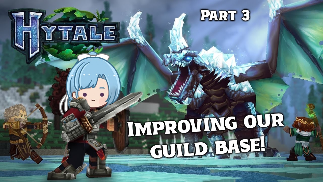 [HYTALE] First time playing Hytale! Part 3  (Yuki and Yuna | Duo Leveling) Twin Vtubers