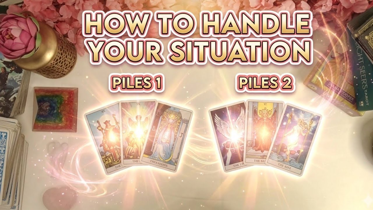 How to Handle Your Situation 🔮 | Tarot Message You Need Right Now ✨