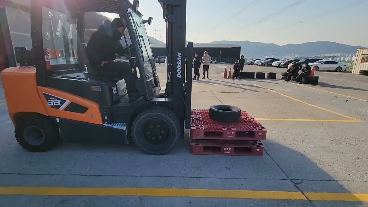 지게차 학원 4일차