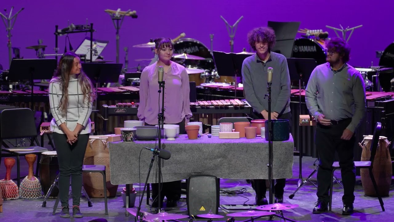 UNA Percussion Group Fall 2023