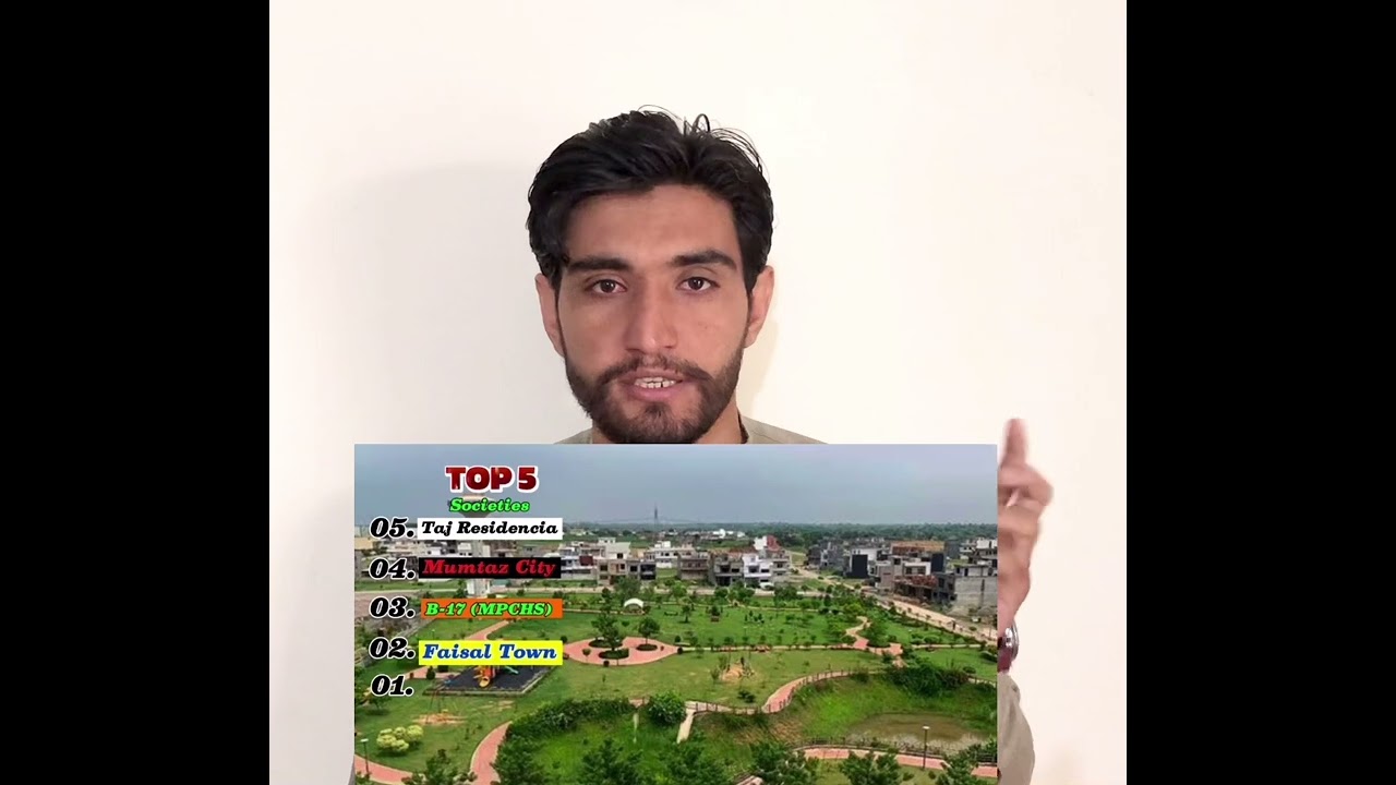 Top 5 CDA Private Societies in Islamabad 