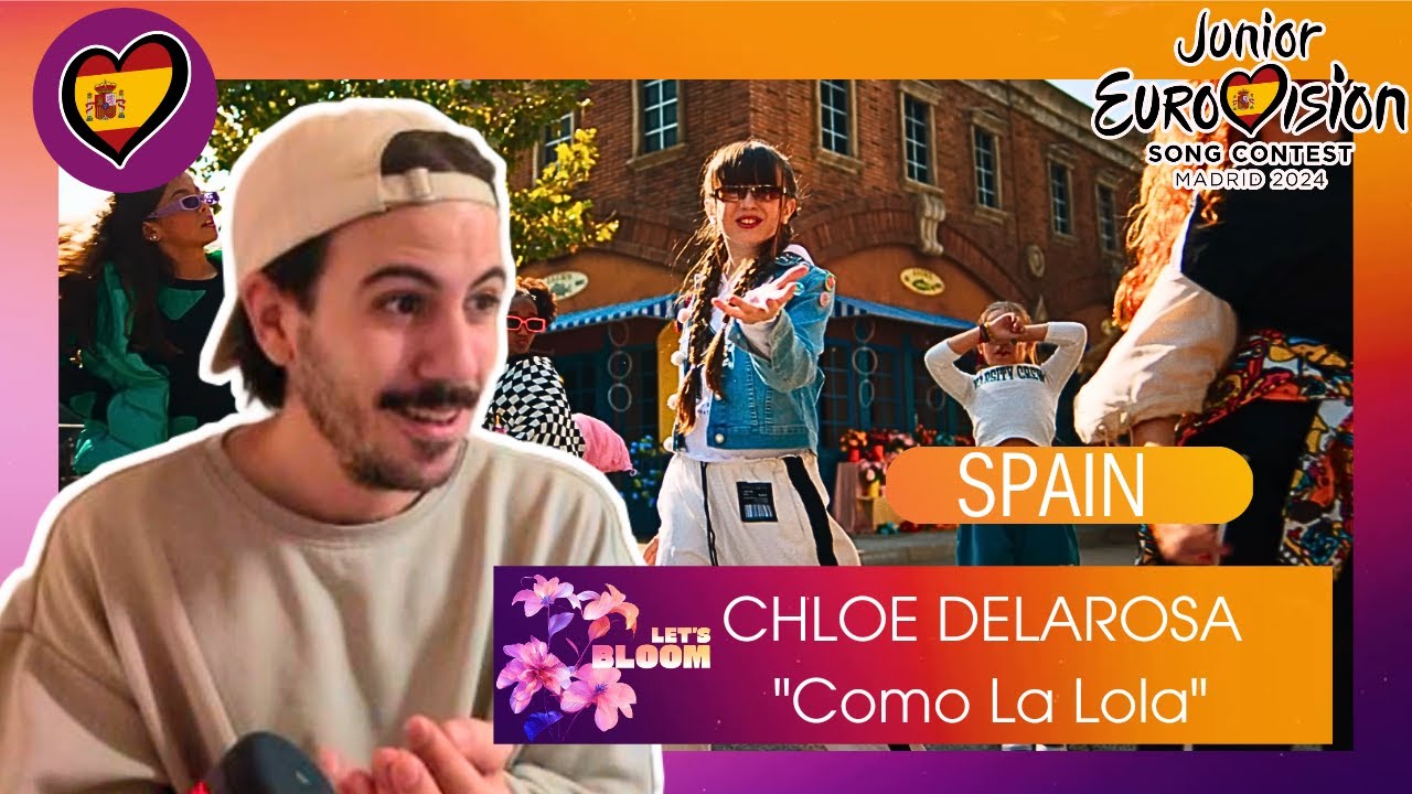 REACTION to Chloe DeLaRosa - Como La Lola 🇪🇦 SPAIN at Junior Eurovision 2024 🇪🇦 (SUBTITLED)