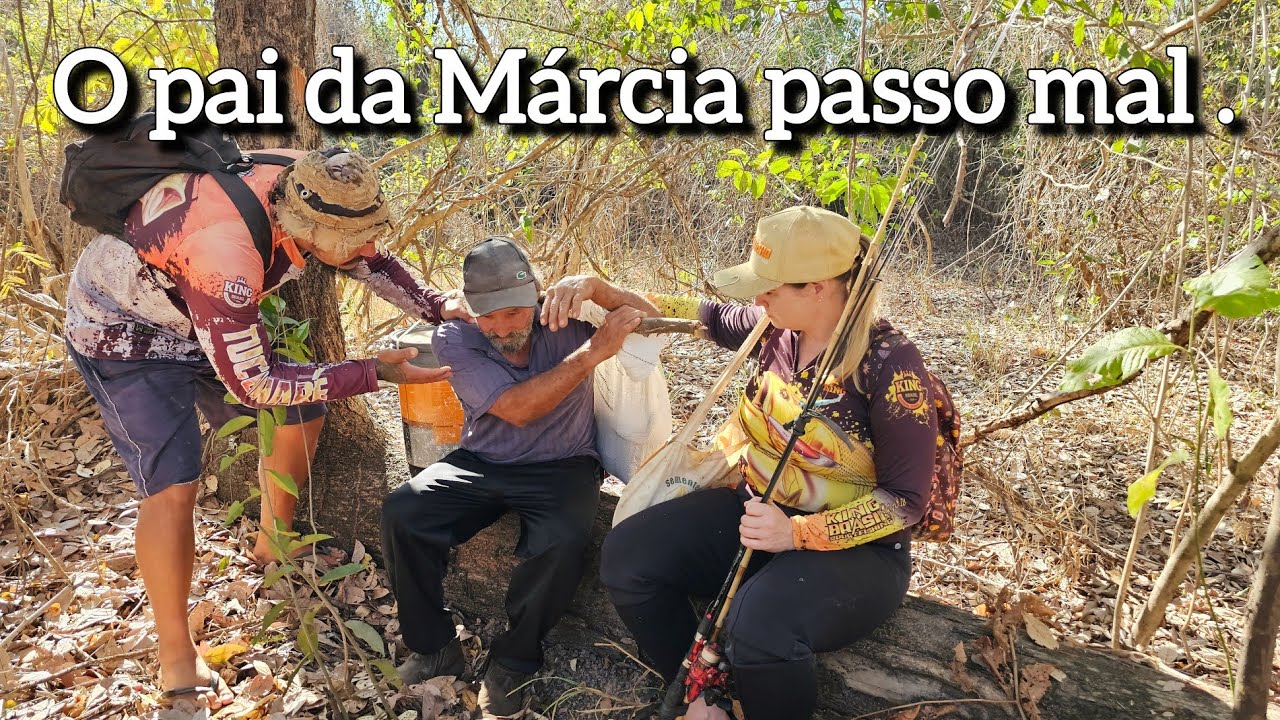 O MANÉL DEU O MAIOR SUSTO NA GENTE EM  PLENA RECUPERAÇÃO DO INFARTO. pescaria. 