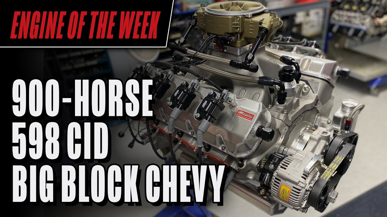 Gibbons Motorsports' 598 cid Big Block Chevy Engine