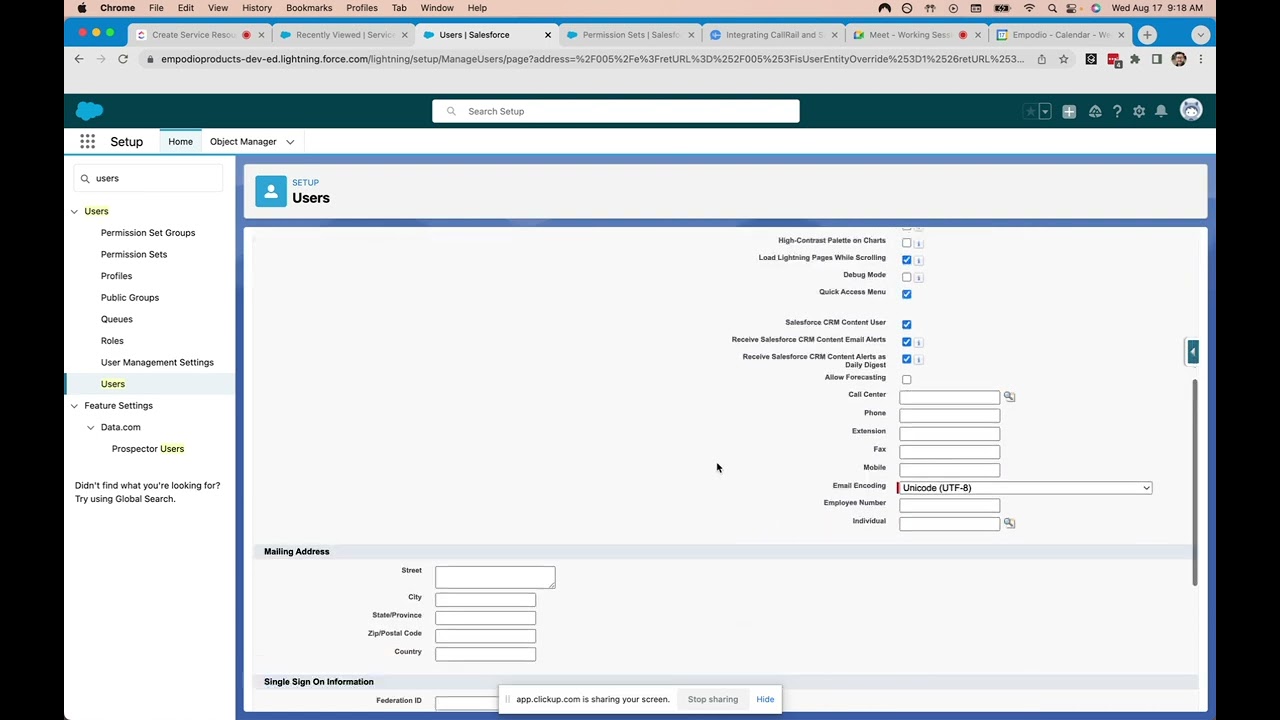 Create Service Resources