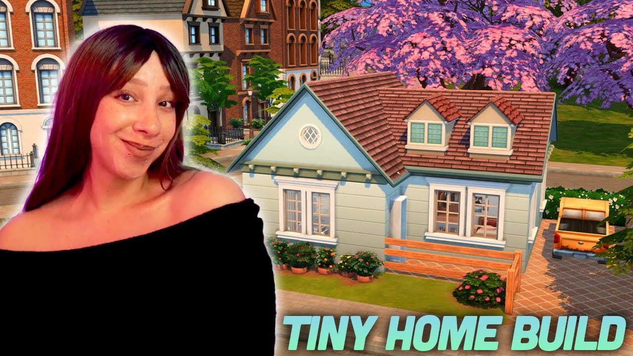 NEVER TOO SMALL #6 • CREATIVE COUPLES TINY HOME • SIMS 4 BUILD 🏠