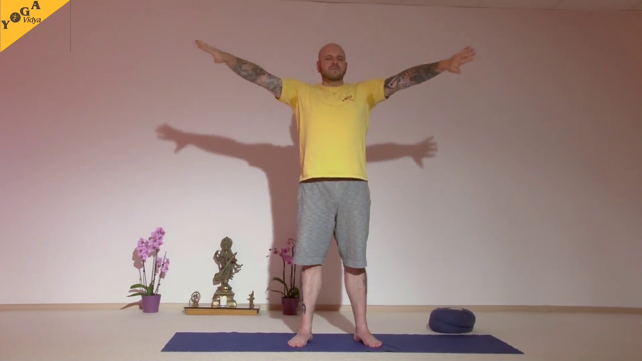 Sanfte Yogastunde für Yoga Vidya Vertraute - 50 Minuten mit Vorkenntnissen