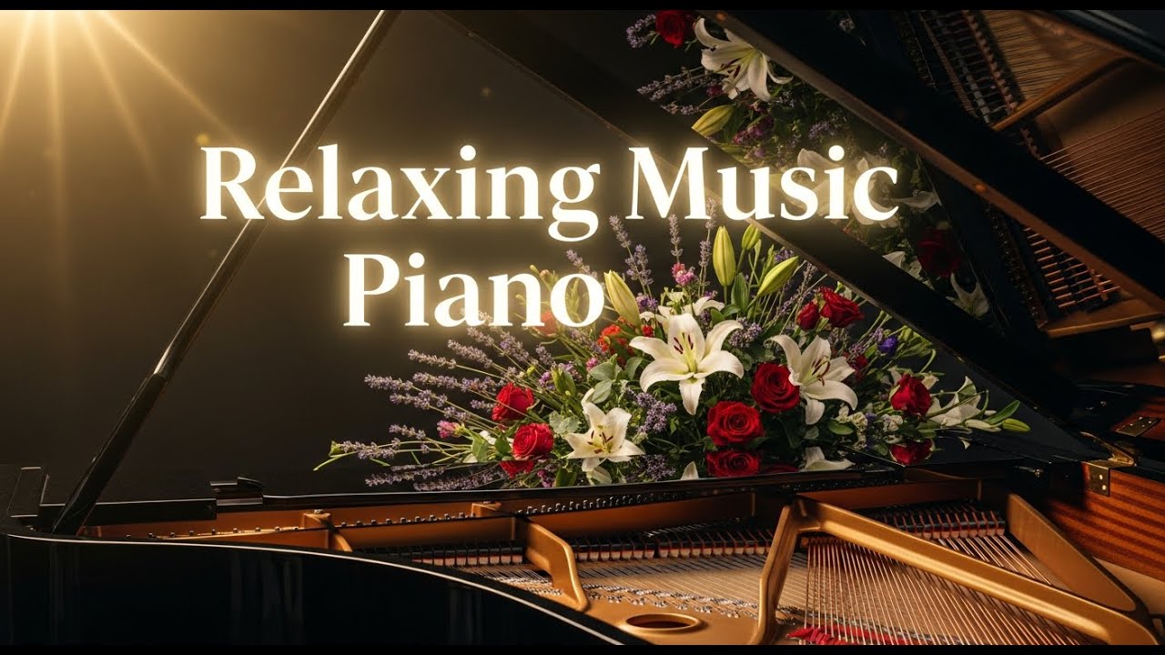 Soft Piano Music for Stress Relief 🎹 Relaxing Calm Living Melodies for Peaceful Days