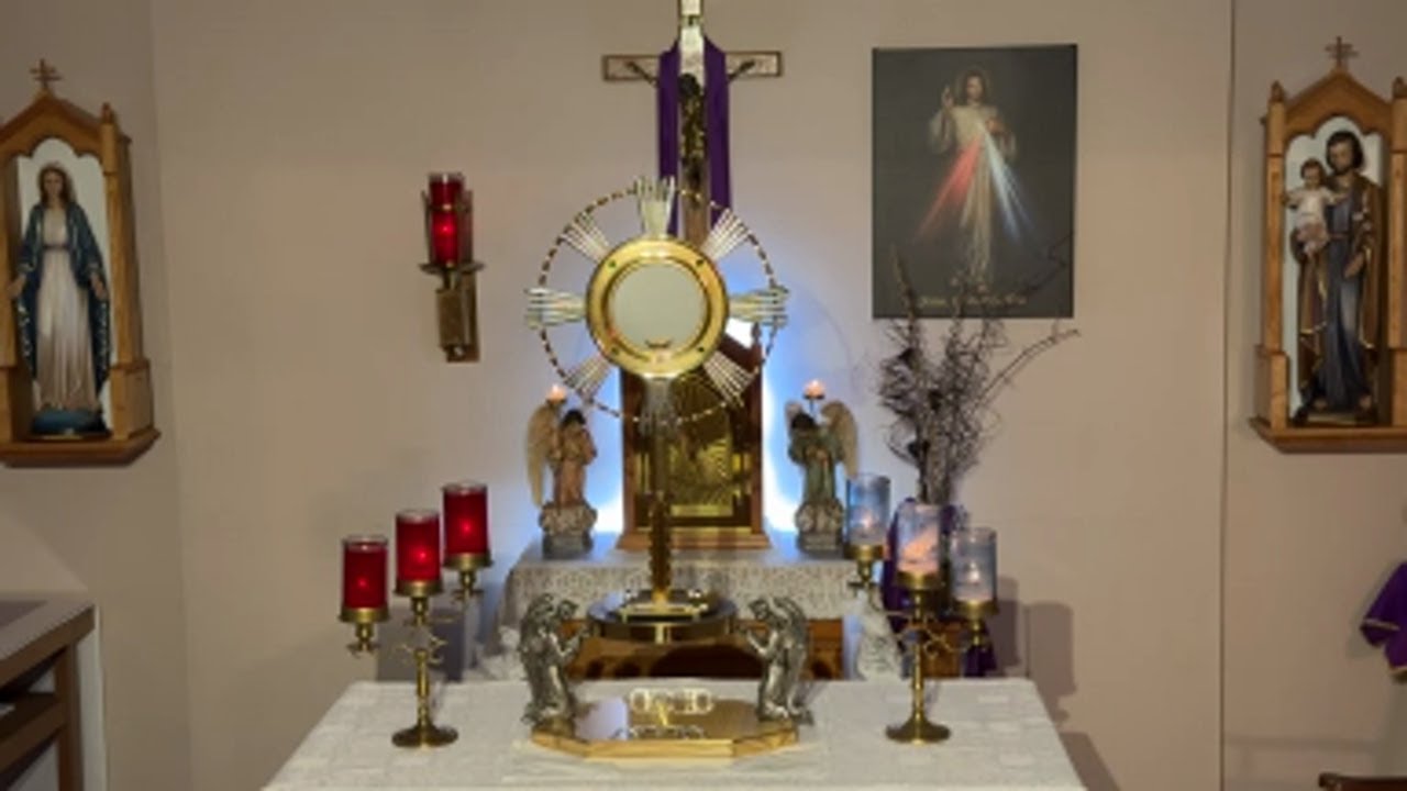 LIVE Eucharistic Adoration - Sisters of Divine Mercy
