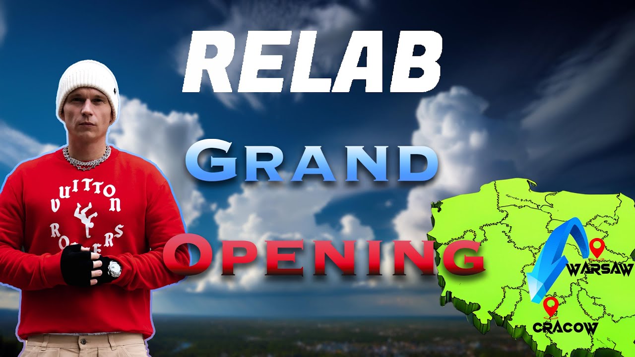JEDZIEMY NA OTWARCIE RELAB STORE vlog