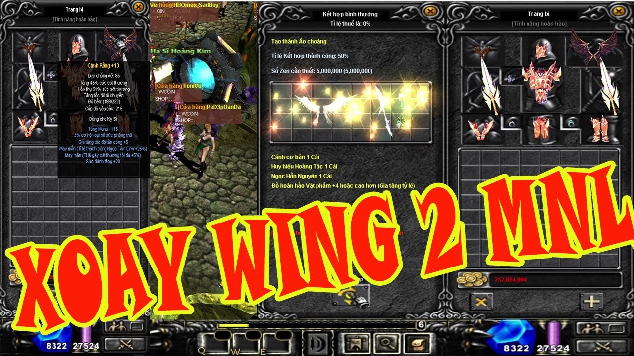 Mu Online 2020 | SS2.VN Làm Giàu Không Khó Xoay Wing 2 Full Ma Na Lót Và Cái Kết | GAME TV