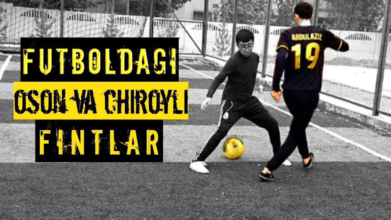 Futbolda aldash uchun oson va chiroyli fintlar | @abdulaziz_gofuroff