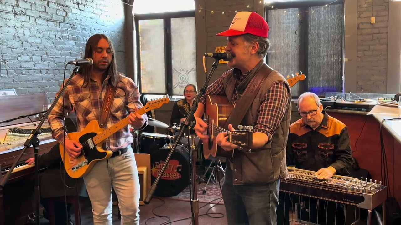 The Empty Glasses w/ Jeff Brown - Silver Wings - LIVE at The Rivoli 