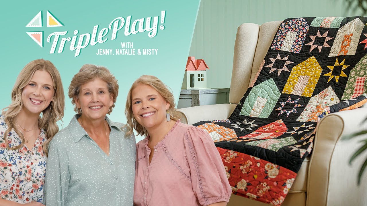 Triple Play: How to Make 3 NEW House Block Quilts - Free Quilting Tutorial