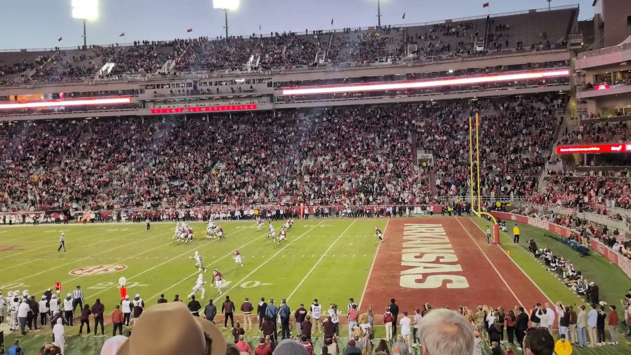 Anthony Evans III scores 4th down touchdown as Mississippi State defeats Arkansas 