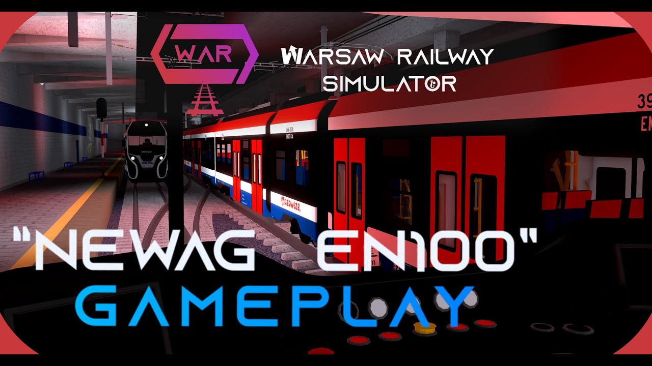 Śródmieście - Reguły | WKD Route, Newag EN100 | Warsaw Railway