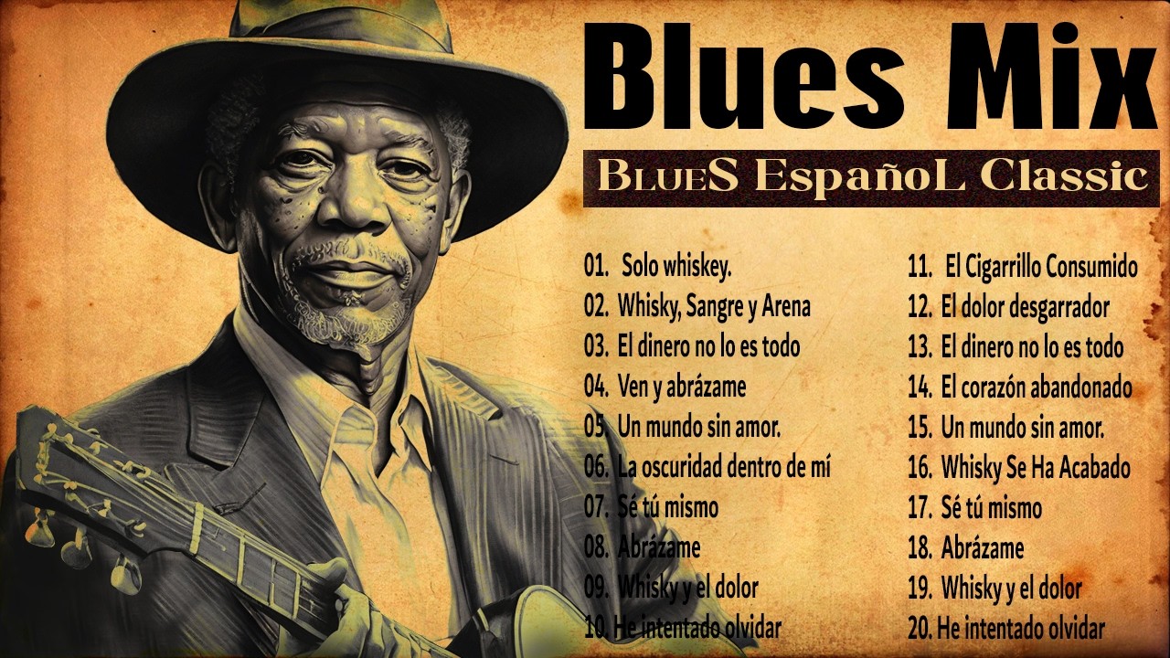 Blues en Español Vol. 16  || Música Para Los Solitarios