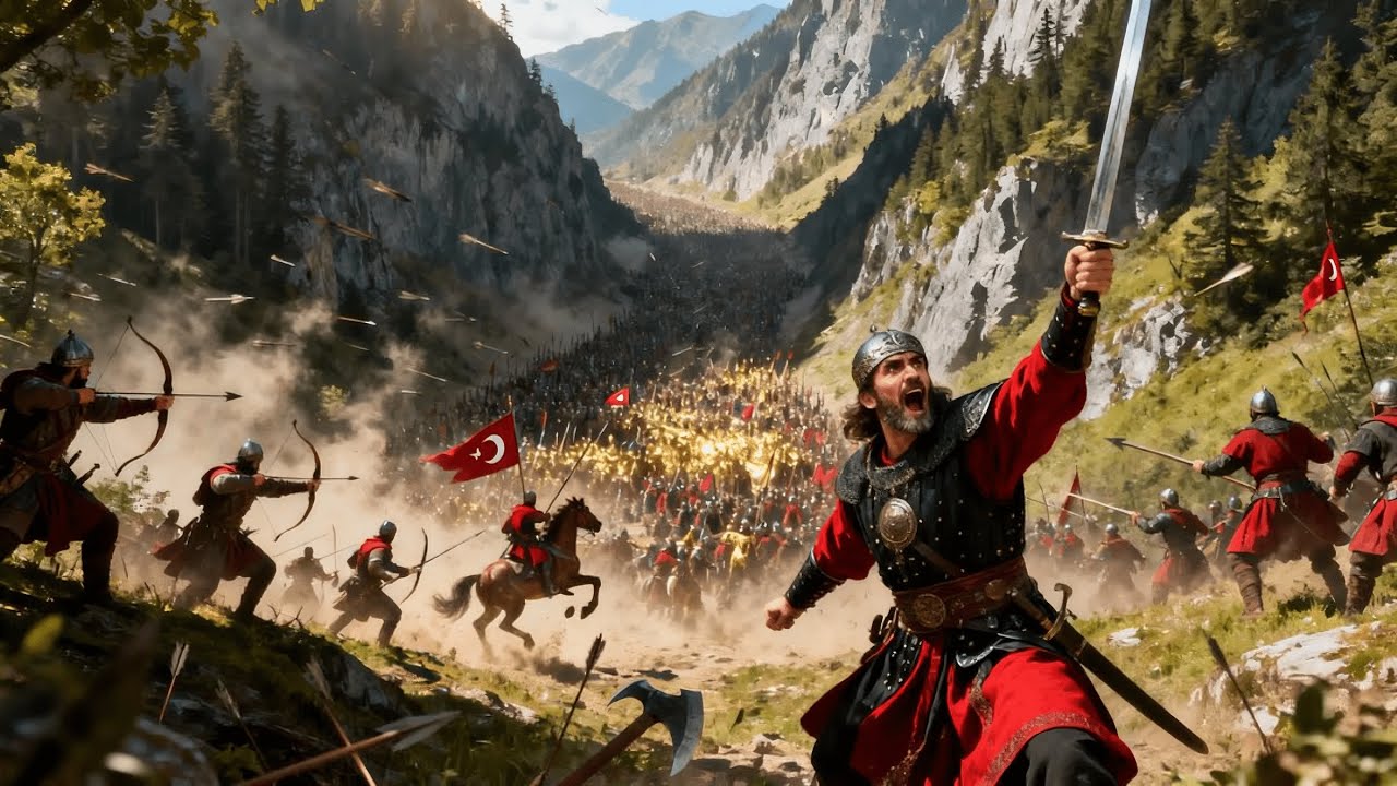 Battle of Albulena 1457 | 15,000 Albanians DESTROYED 80,000 Ottoman Army