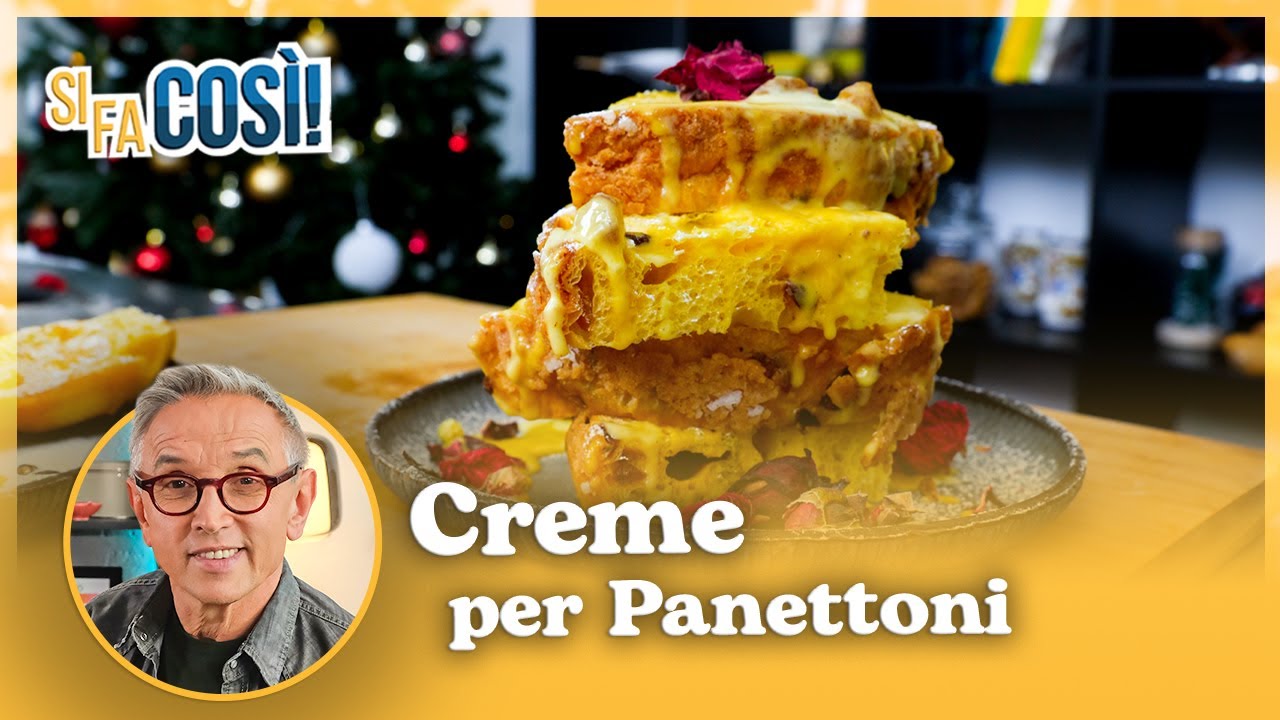 Creme d'accompagnamento per panettone - Si fa così | Chef BRUNO BARBIERI