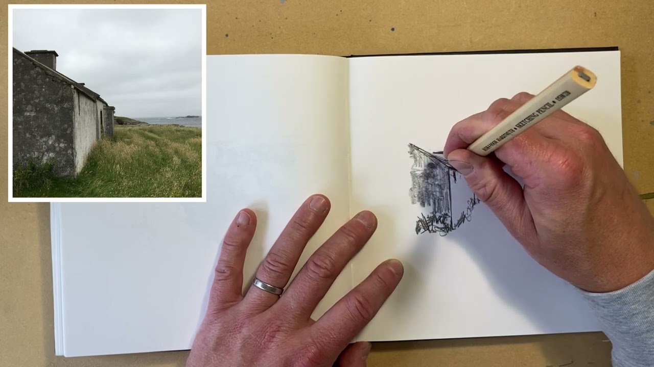 Sketching with a Flat Pencil