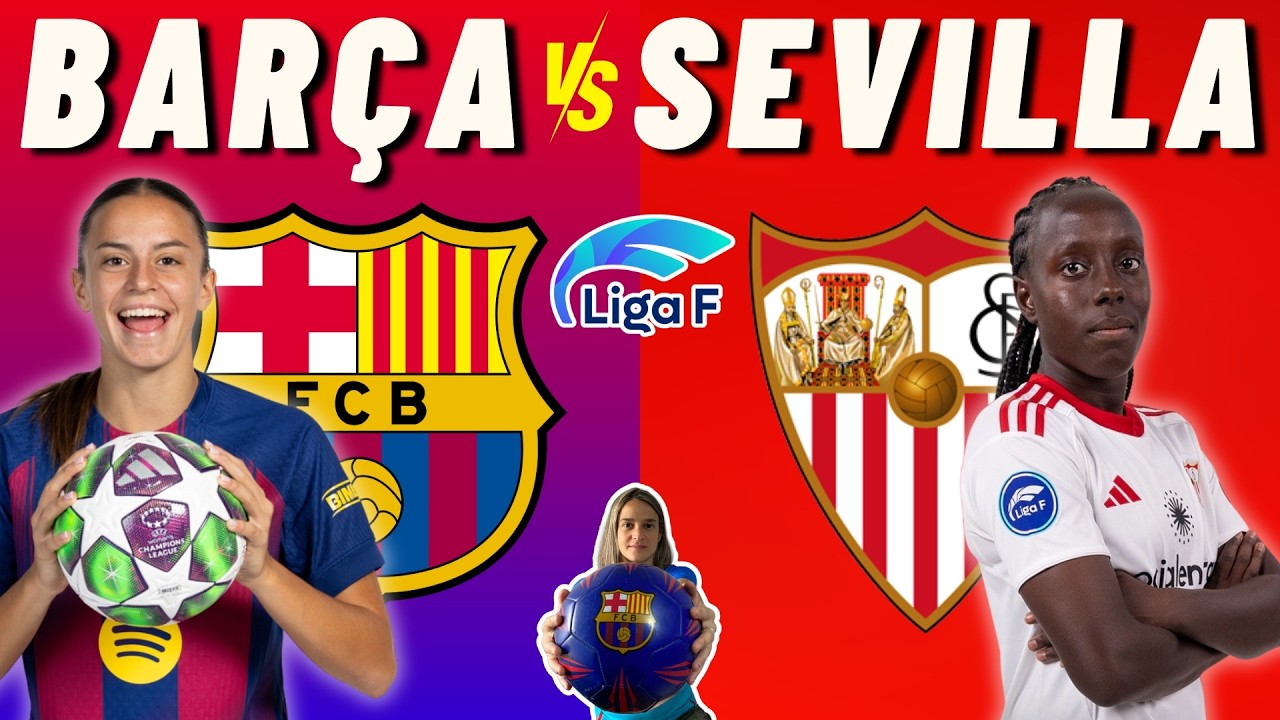 🔴 BARÇA FEMENÍ vs SEVILLA 🎙️ COMENTARIOS EN VIVO ⚽ Jornada 18 de Liga F MOEVE