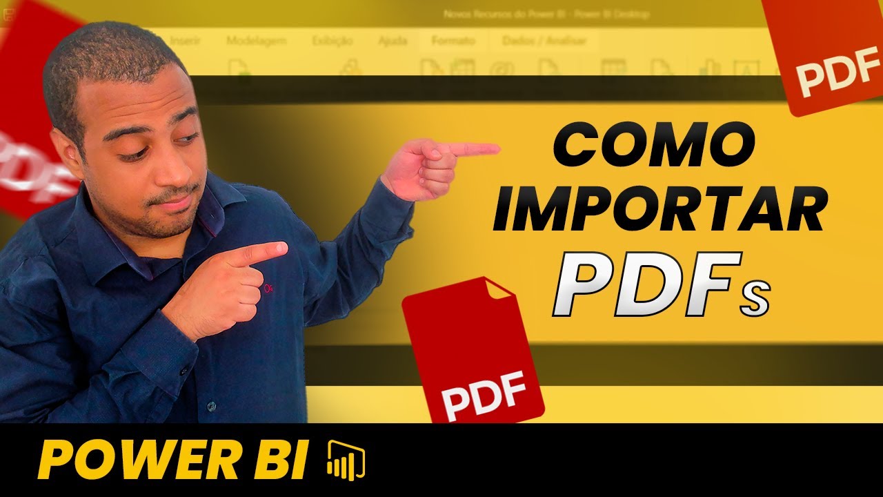 Como Importar Dados em PDF para o Power BI Rapidamente | Aprenda Power BI
