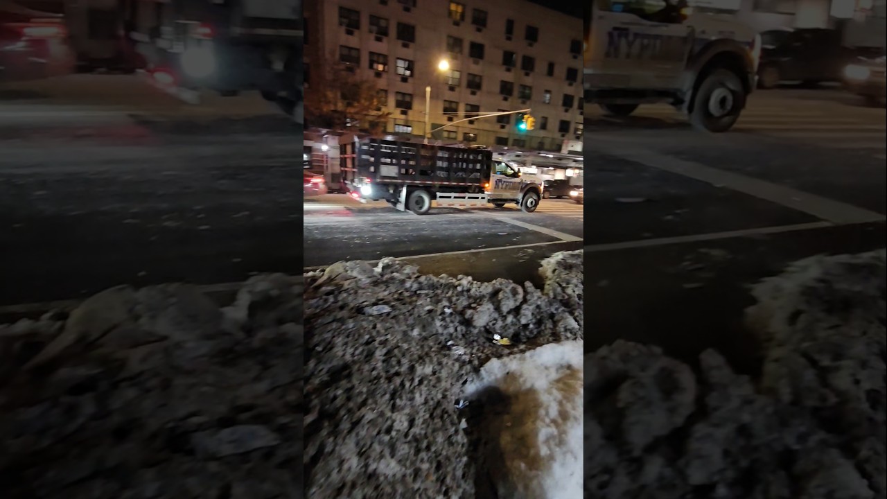 NYPD PBBX Barriers Unit Passing By On Claremont Ave In Clarmont, The Bronx, New York City