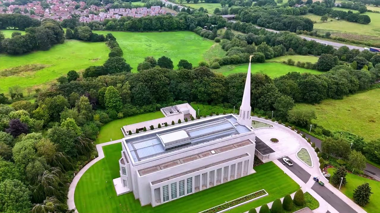 The Preston England Temple, Chorley, Lancashire, UK 1 (UHD)