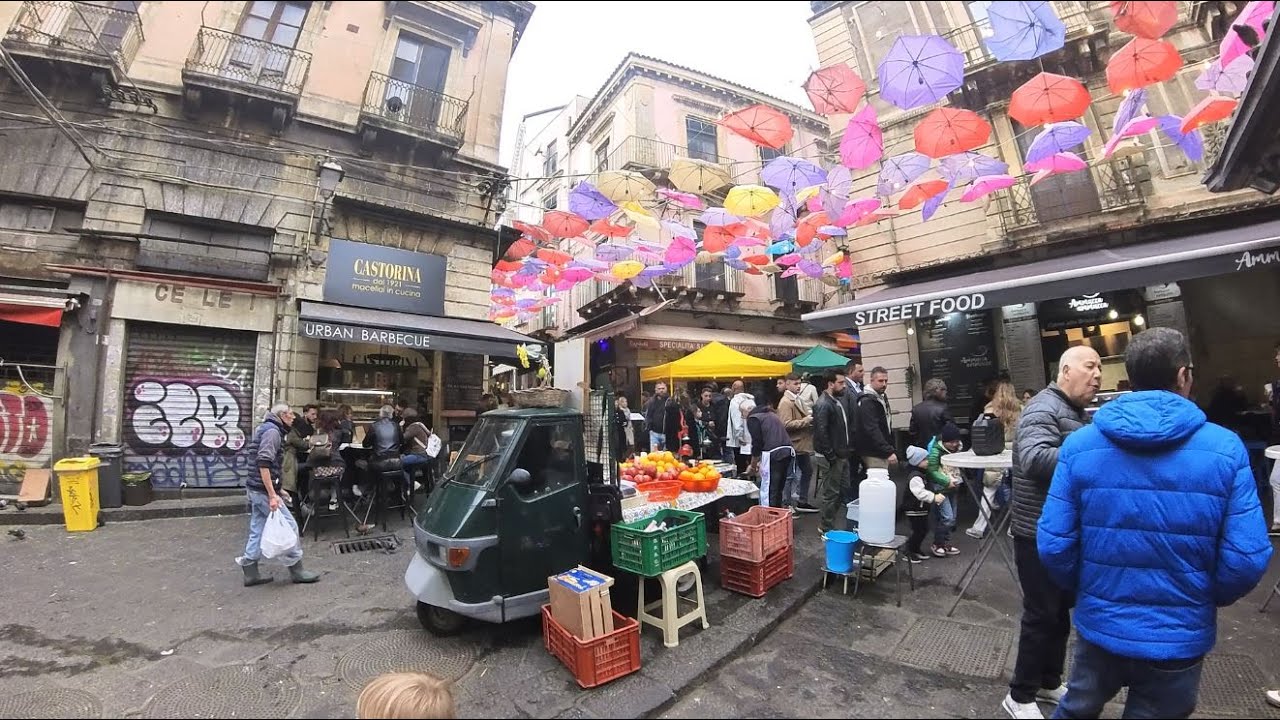 Sycylijski urlop zimą - Część 6 ostatnia (krótka) - Catania i powrót