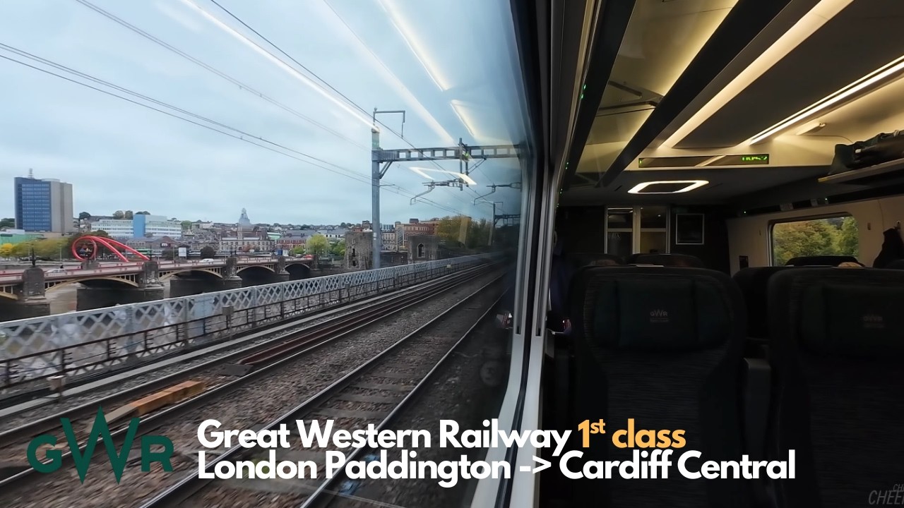 Great Western Railway Full Journey (London Paddington - Cardiff)