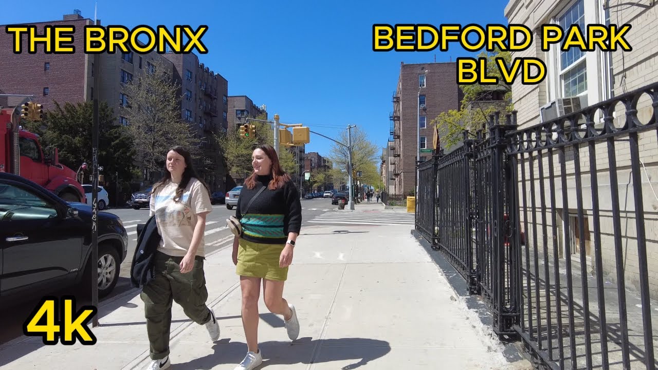WALKING THE BRONX BEDFORD PARK BLVD NYC (04 22, 24)!!!