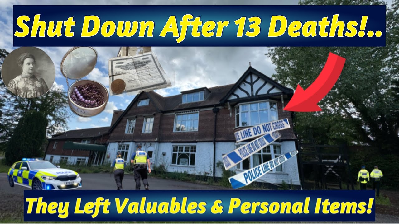 Care Home Shut Down & Abandoned After Deaths & Lack Of Care For Residents!.. Everything Left Inside!