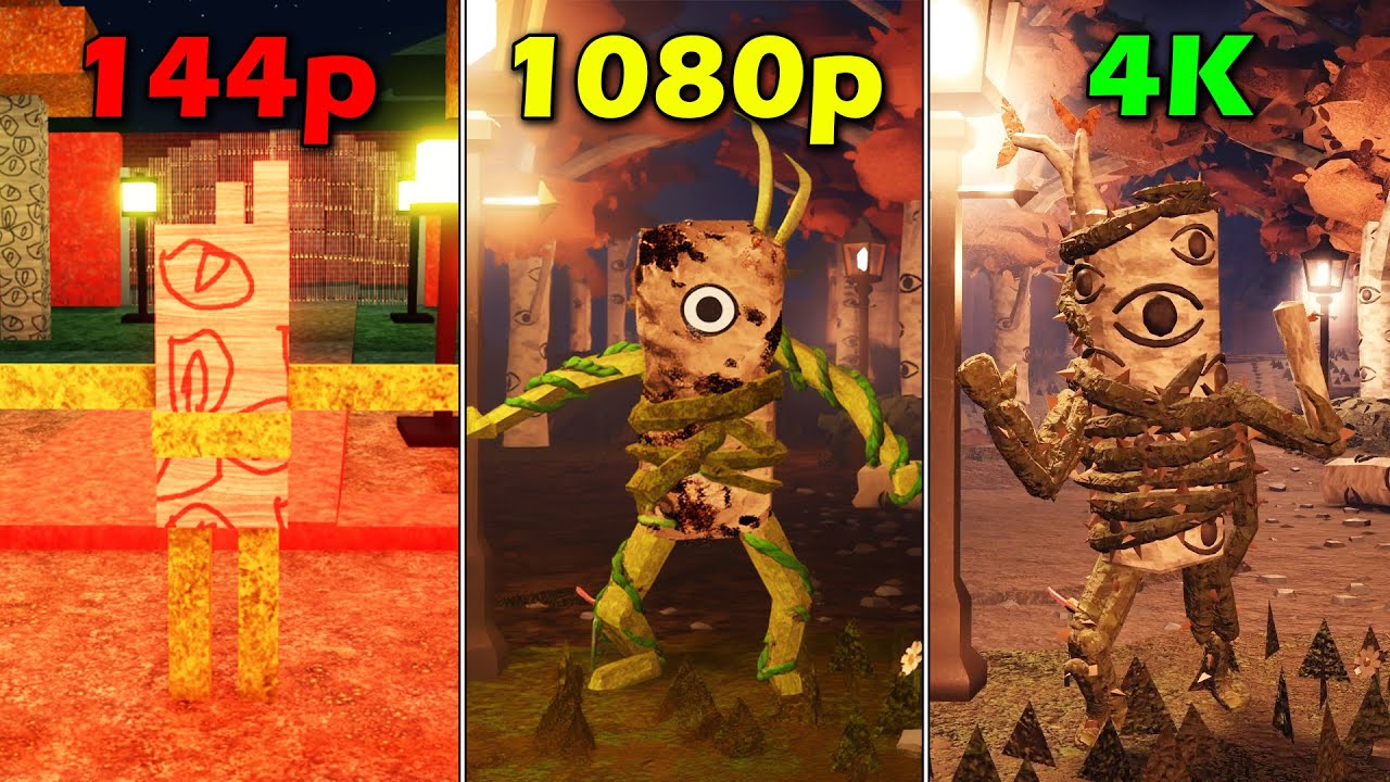 [ROBLOX] DOORS Outdoors: The Worst vs But Bad v1.4 vs Original