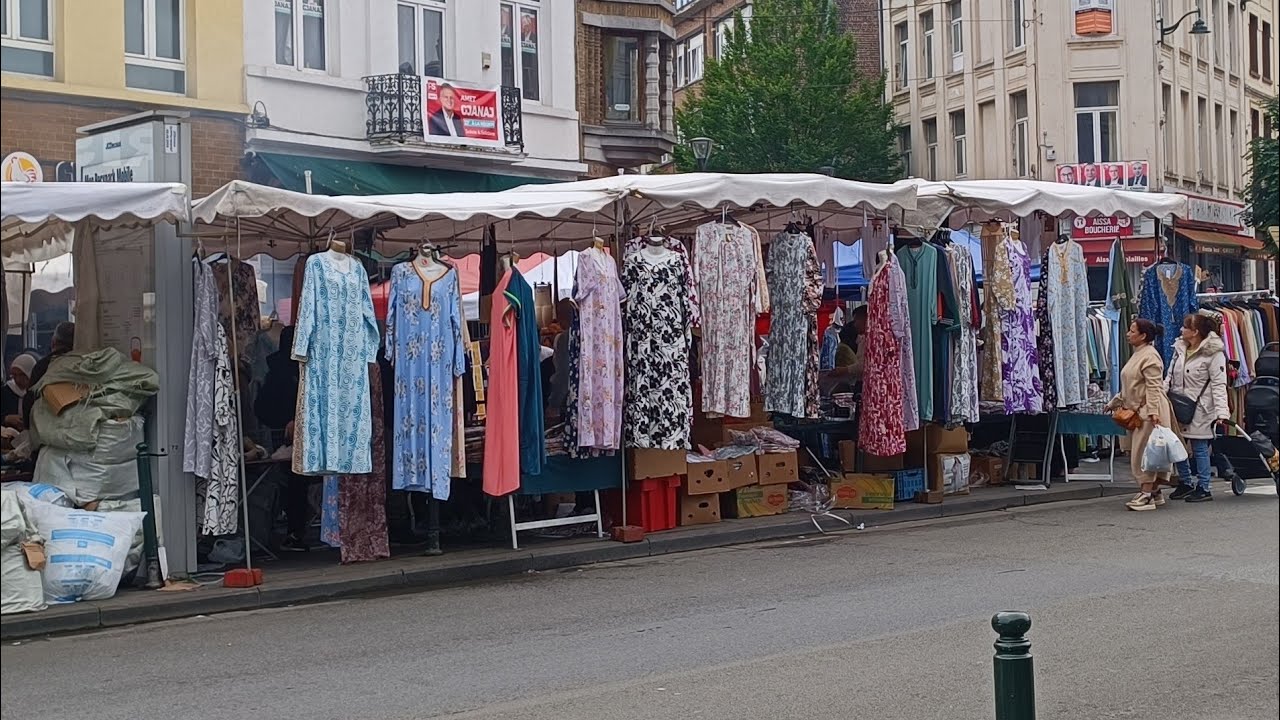 Brocante/BRADERIE CHAUSSÉE DE GAND 2024#bruxelles
