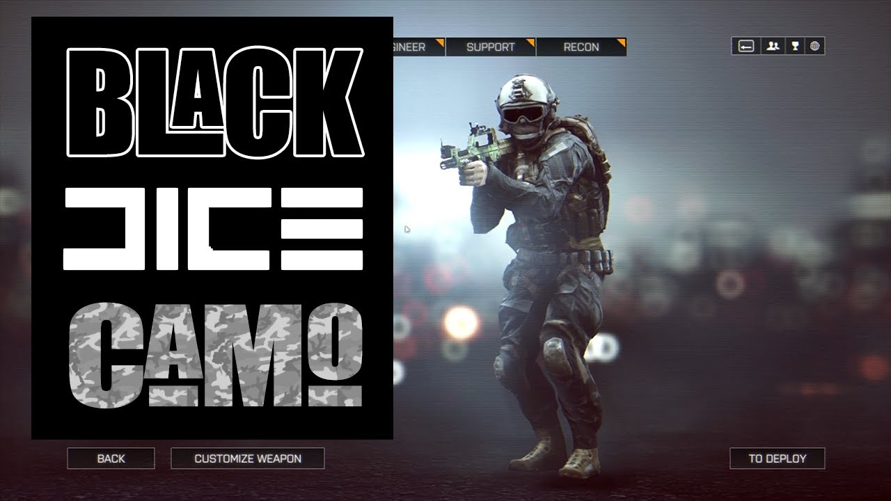 Battlefield 4 - Black DICE Camo