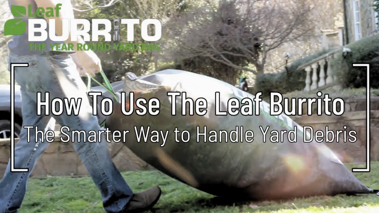 How to Use The Leaf Burrito - The Ultimate Yard Cleanup Tool