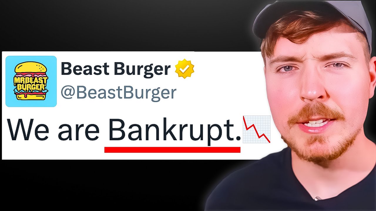 Удовлетворительное падение MrBeast Burger..