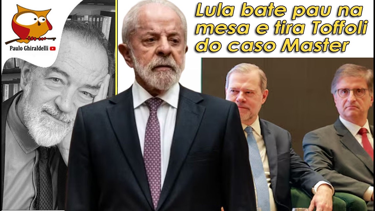 LULA BATE PAU NA MESA E MANDA TóFFOLI CATAR COQUINHO 12 de fevereiro de 2026