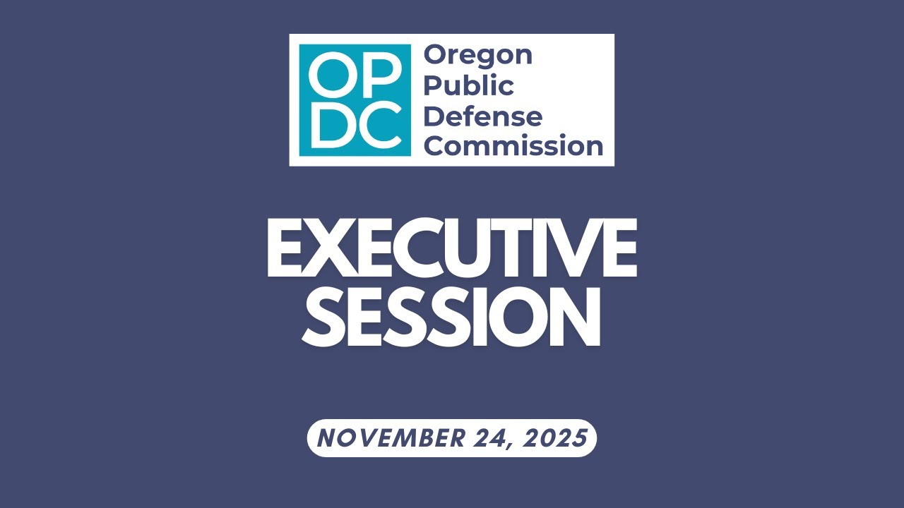 Commission Executive Session - November 24th, 2025