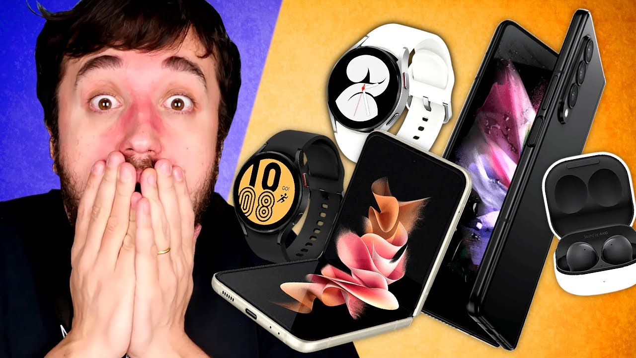 ESTE VÍDEO É ÉPICO! - Unboxing de tudo que a Samsung anunciou!