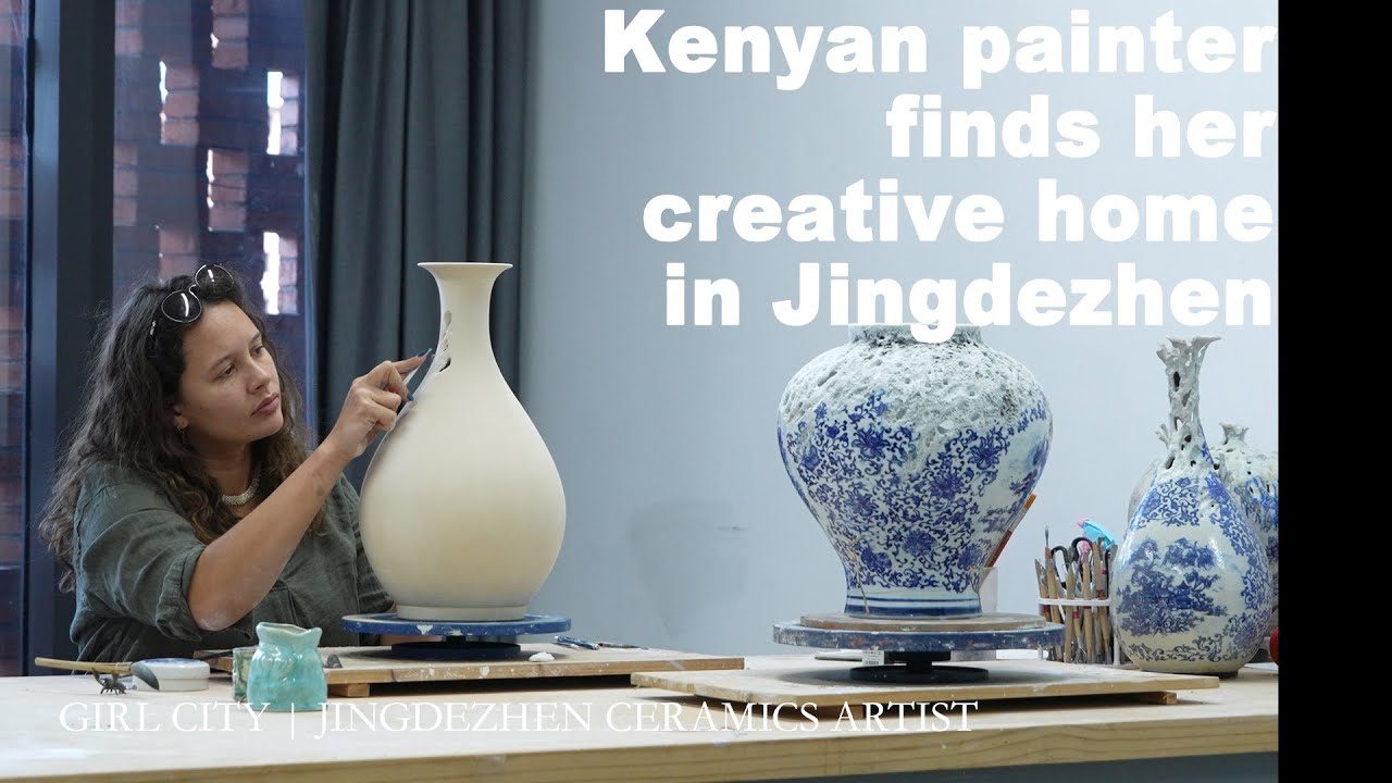 Kenyan painter finds her creative home in Jingdezhen | Girl City