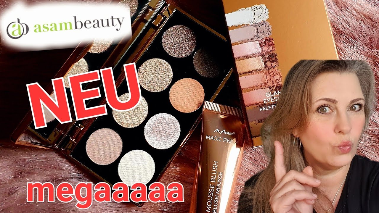 NEU Lidschatten Palette Cremeblush Asambeauty Magic Finish