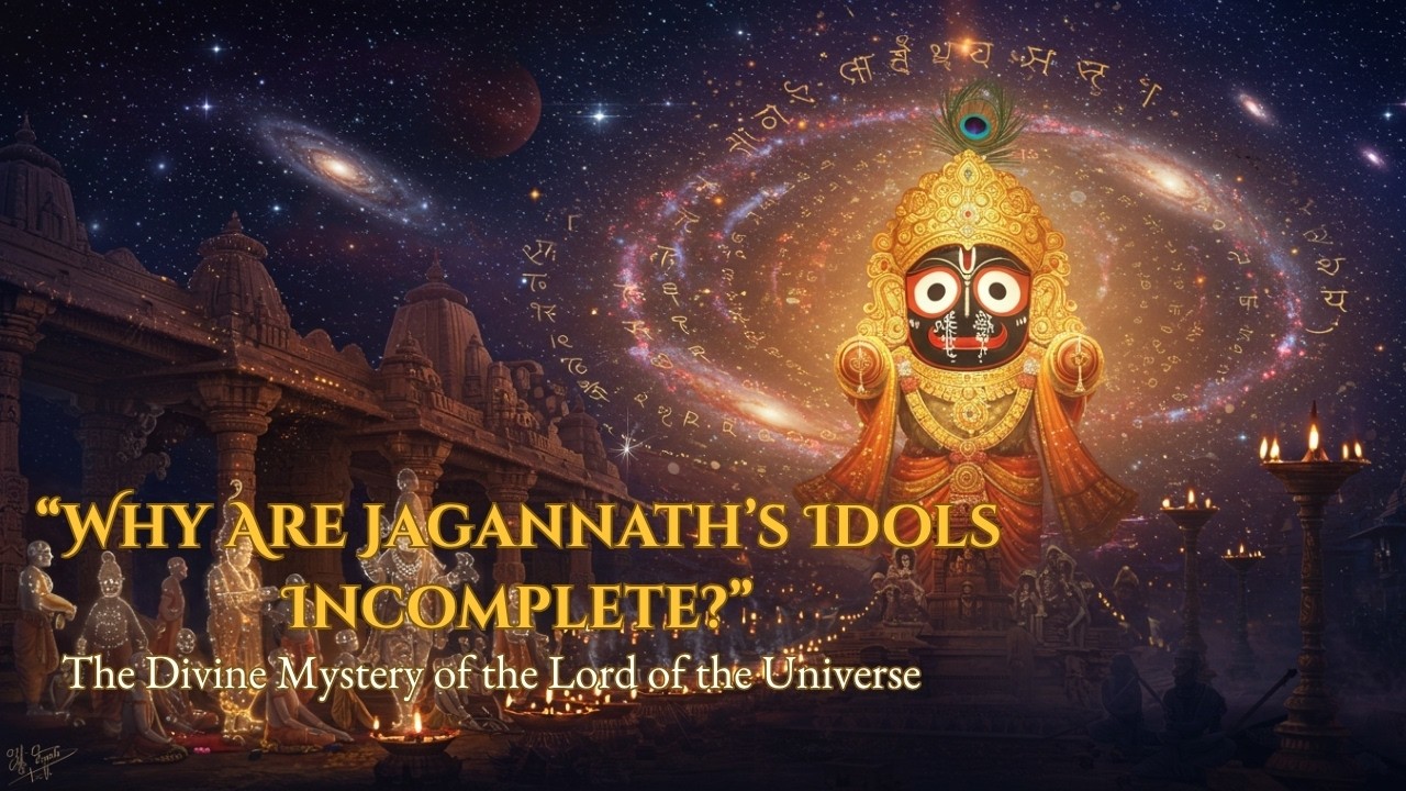 The Untold Story of Lord Jagannath | Mystery Behind Why They are Incomplete? 🕉️ | MythOS