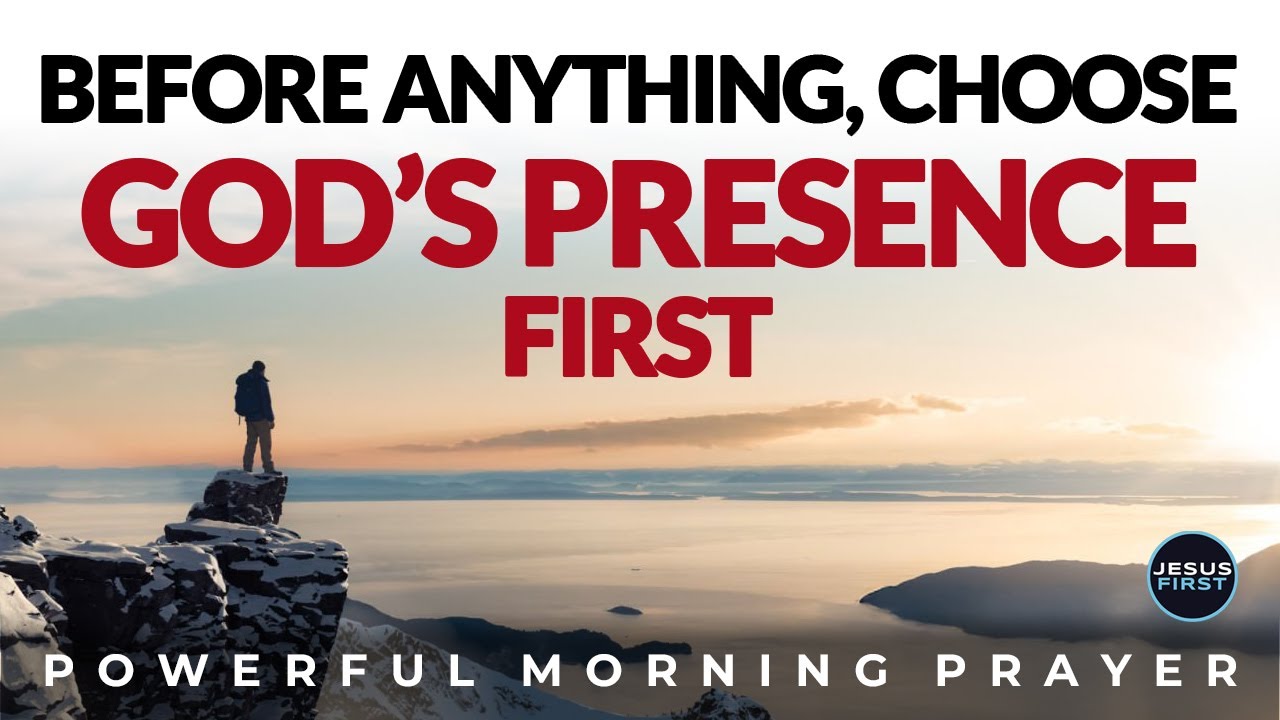 Abide Deeply In The Presence Of God | Transform Your Day with This Prayer