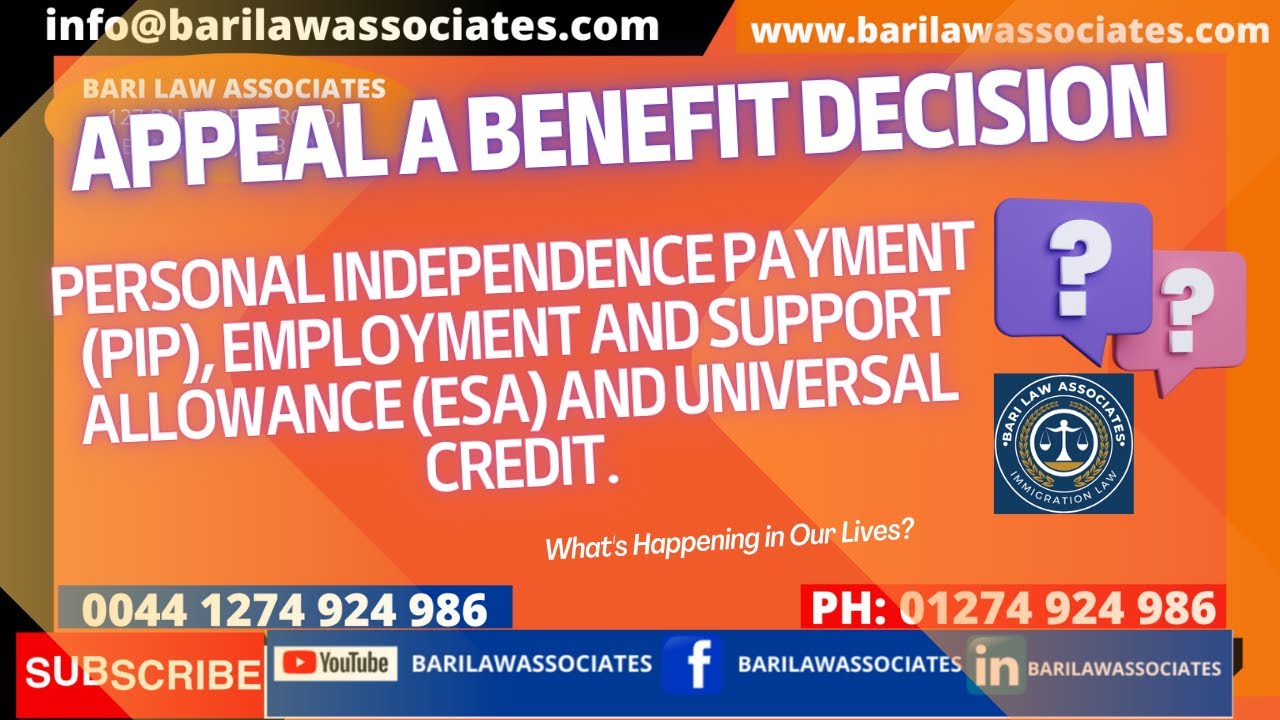 How to claim universal credit | Bari Law associates Bradford , Welfare&rsquo;s benefits lawyers UK