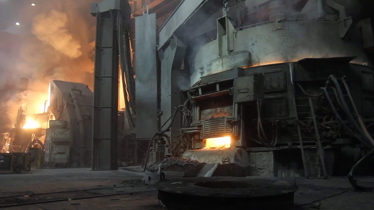 Systems Spray-Cooled Electric Arc Furnace (EAF) Water Cooled Steep Cone Roof Design