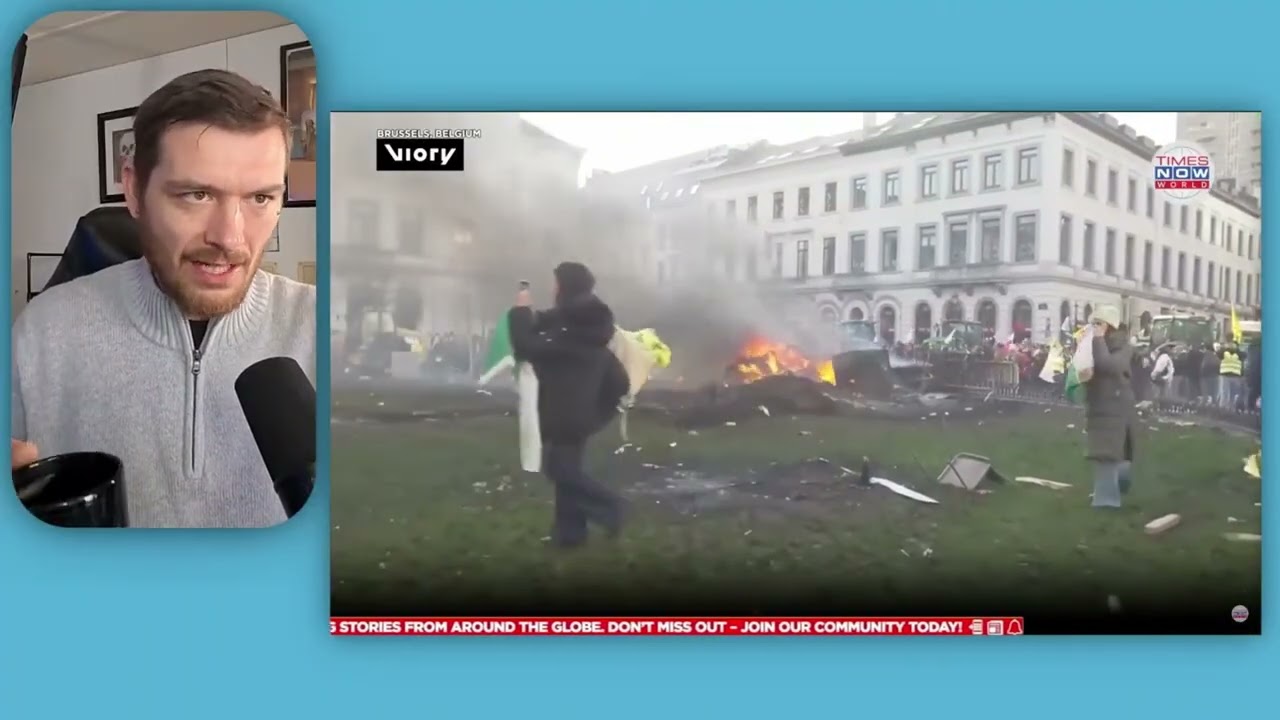 BRUSSELS IS BURNING: The Mercosur Trade Deal That Sparked A Riot