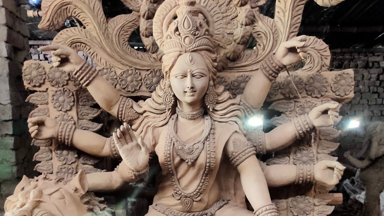 Maa durga idol making 2021 | Devi durga making process