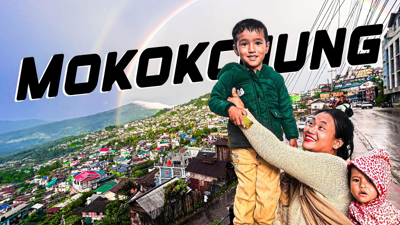 I Explore Mokokchung Town with Family (Nagaland) | यहाँ पर बहुत बड़ा मार्केट है